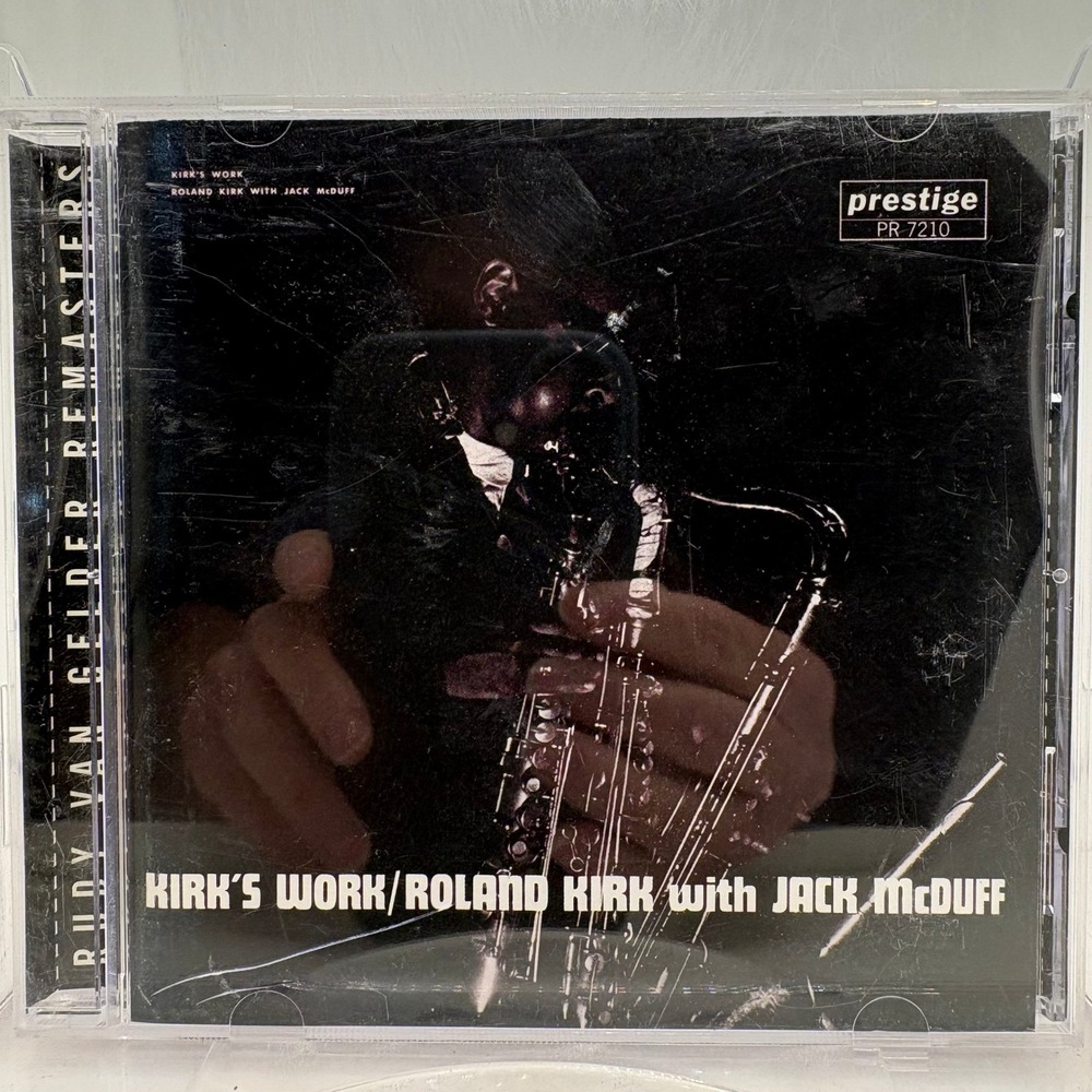 Roland Kirk with Jack‎ McDuff Kirks Work CD RVG Remasters Prestige PR 7210 2007